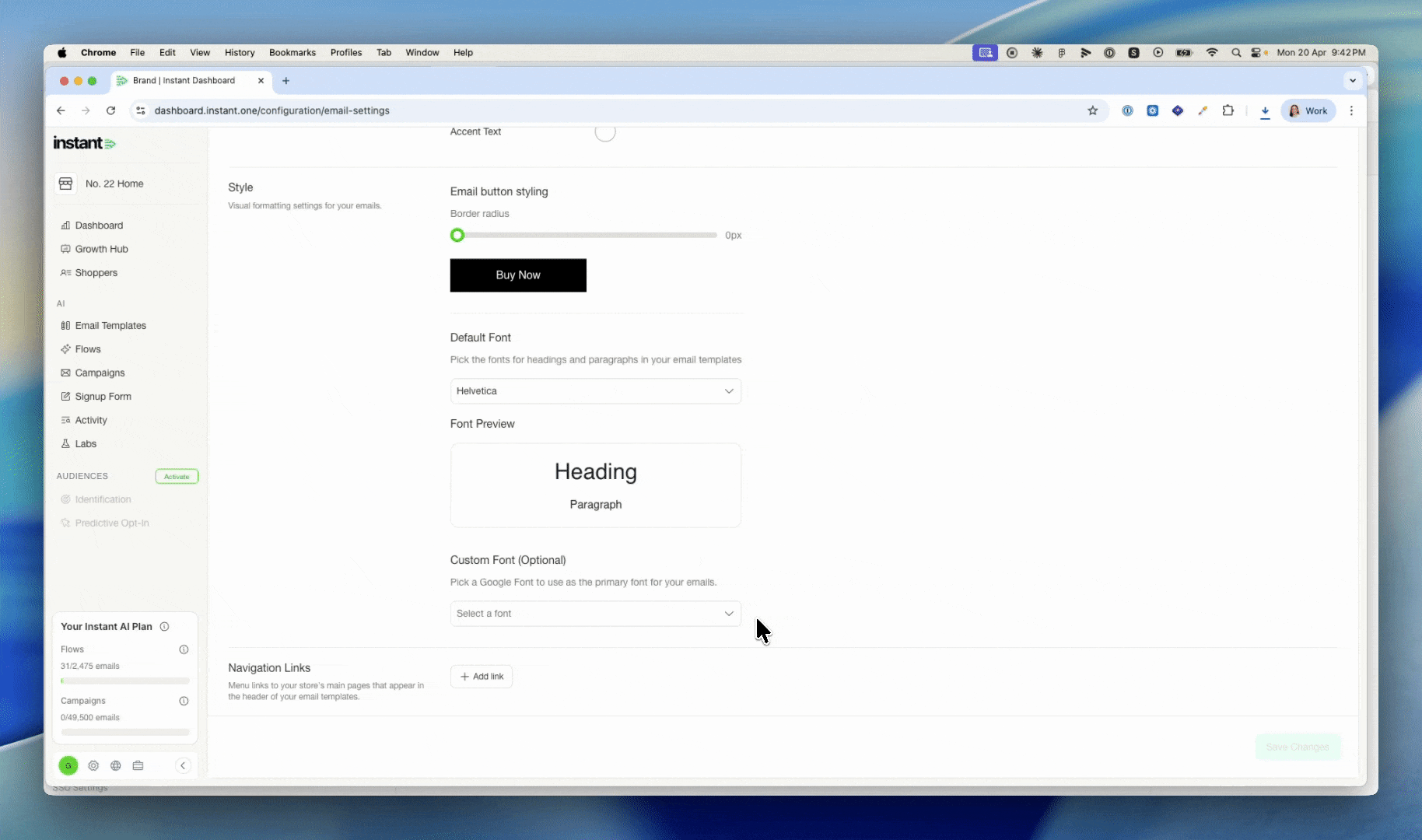 font-selector